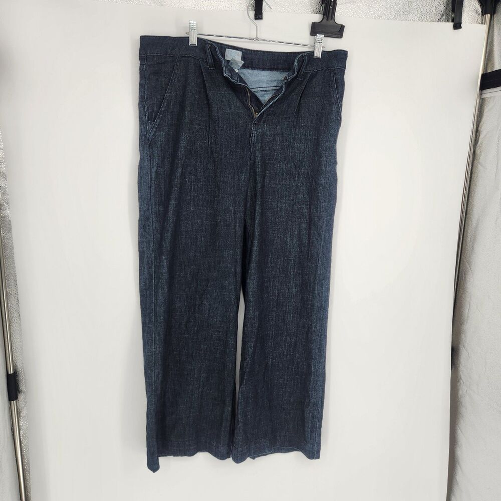Time & True Women's Size 14 Short Cotton Blend Stretch Pants NWOT
